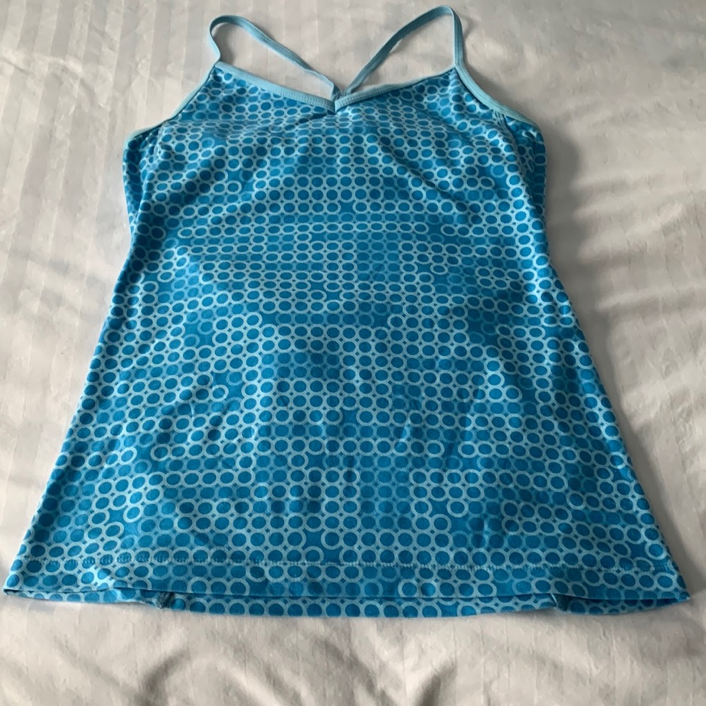 Nike blue top